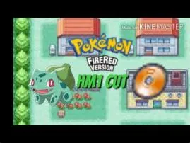 How do you teach a pokemon to cut in fire red?
