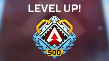 Who was the first person to reach level 500 in apex?