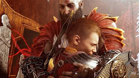 Does kratos cry in god of war
