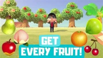 What is the most wanted fruit in animal crossing?