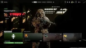 Why is social not working in mw2?