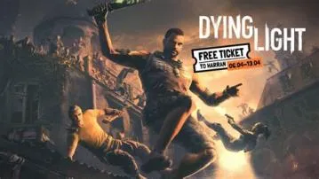 Is dying light free?