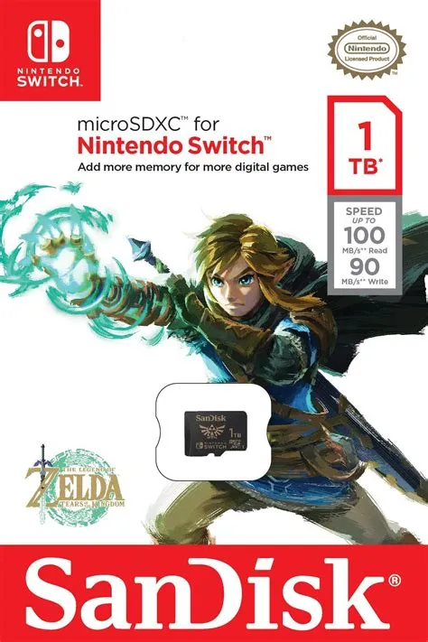 Can nintendo switch use 1tb sd card