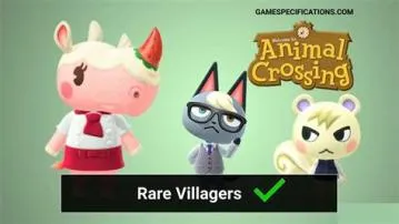 What is the rarest animal crossing character ever?