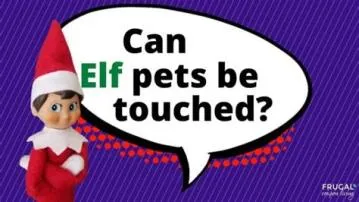 Can i touch my elf pet?