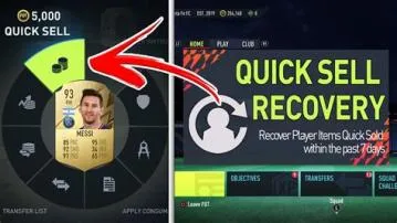 How do i refund quick sell fifa?