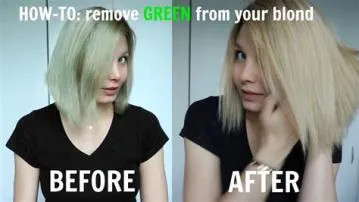 Why does ash turn hair green?