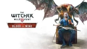 Is the blood and wine dlc free?