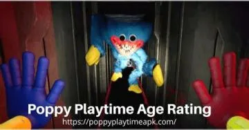 What is the age rating for poppy playtime?