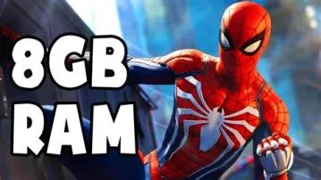 Is 8gb ram enough for spider-man remastered?