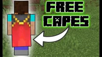 How do you get a free cape in minecraft?