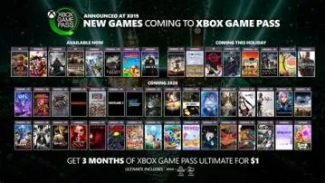 How many games are on xbox game pass?