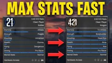 Do stats do anything in gta?