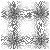 Is a labyrinth harder than a maze?