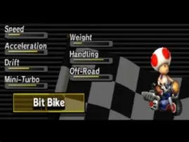 What is the slowest bike in mario kart wii?