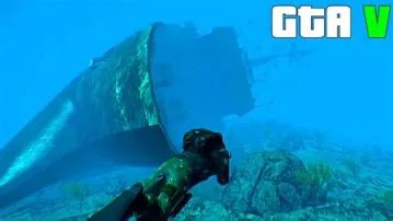 Where is the sunken ship treasure in gta 5?