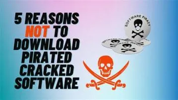 Is it illegal to download cracked software in india?