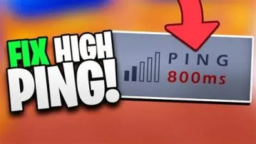 Is 500 ping high?