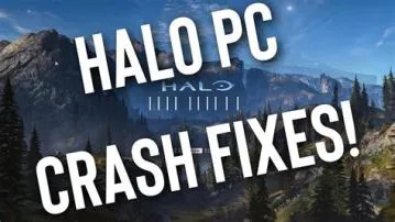 Why halo infinite crashes on pc?