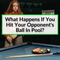 What happens when you sink opponents ball in pool?