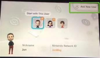 How many profiles can you have on wii u?