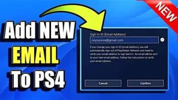 Can you change psn email and password?