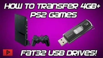 Can the ps2 read fat32?