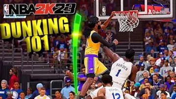 Will 2k23 have a dunk meter?