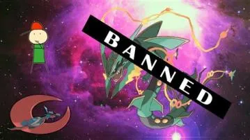 Why is mega rayquaza banned?