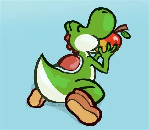 What does yoshi eat to fly