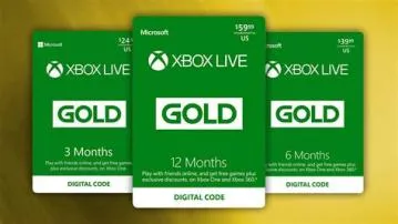 What are the longest xbox live prices?