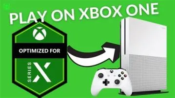 Can you play xbox series s games on xbox one?