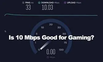 Is 6 mbps good for ps4?
