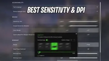 What is the perfect fps dpi?