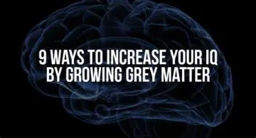 Can you grow grey matter?