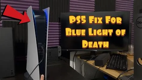 Why is my ps5 blue light of death not in safe mode