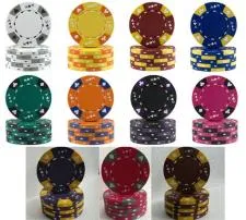 What size are casino poker chips?