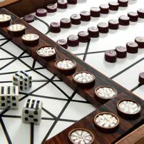 Where was backgammon invented in asia?