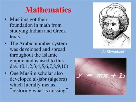 What is golden age math islam