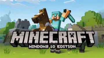 Can you gameshare minecraft windows 10?