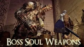 How do you turn boss souls into weapons?