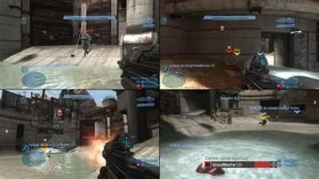 What halo games have split-screen?