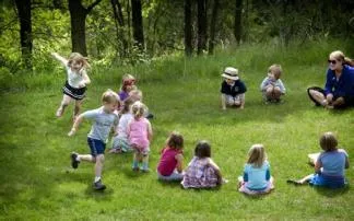 Can two year olds play duck duck goose?