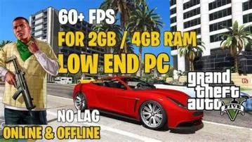 Can a low end pc run gta 5?
