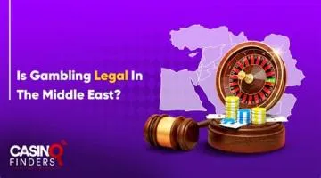 Is online gambling legal in middle east?