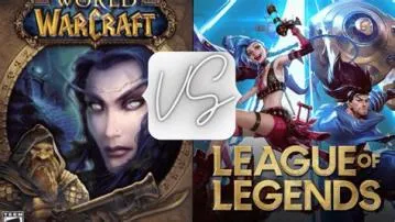 Is league bigger than wow?