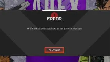 Can you get banned for reporting apex?