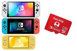 What is the max sd memory for switch?
