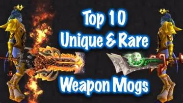 What is the rarest weapon in world of warcraft?