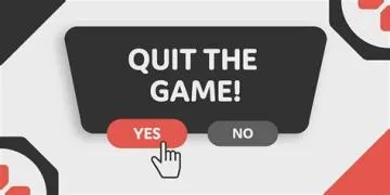 Is it okay to quit gaming?